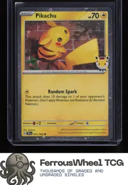 Pikachu (Pokemon Day 2026) 051/162 - Miscellaneous Cards & Products - (NM) - Image 1