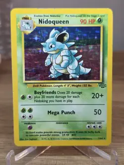 Nidoqueen 7/64 Jungle Set - Holo Pokemon Card - Image 1