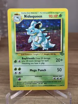Nidoqueen 7/64 Jungle Set - Holo Pokemon Card - Image 5
