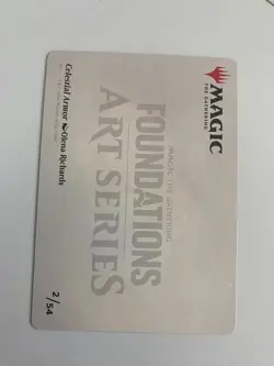 Celestial Armor - Art Series (2/54) - Foundations - Magic the Gathering (MTG) - Image 2