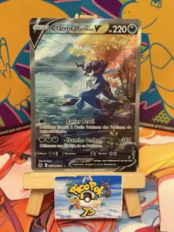 Carte Pokemon Clamiral de Hisui V GG51/GG70 EB12.5 Zenith Supreme FR Neuf - Image 1