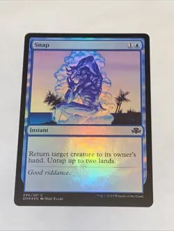 FOIL Snap 066/261 Dominaria Remastered MTG Magic NEW UNPLAYED - Image 1