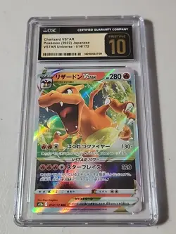 CGC PRISTINE 10 Charizard VSTAR 014/172 Pokemon V Star Universe Japanese - Image 1
