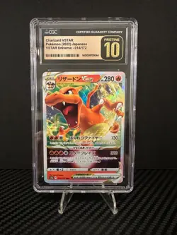 CGC PRISTINE 10 Charizard VSTAR 014/172 HOLO Pokemon V Star Universe Japanese - Image 1