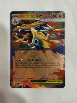 Mega Charizard X Ex 029 & Mega Charizard Y Ex 030 Black Star Promo Pokemon - Image 4