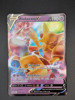 Alakazam V SWSH083 Holo Promo Sword & Shield Promo Pokemon Holo NM 🐙 - Image 1