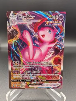 Pokemon Mew VMAX Alt Art Secret Rare Fusion Strike 269/264 NM - Image 1