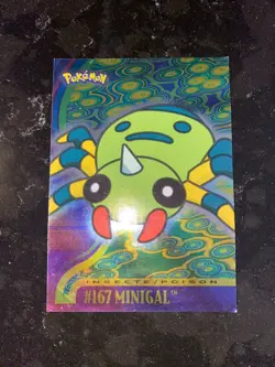 25426B - POKEMON TOPPS TV ANIMATION EDITION #167 MINIGAL FOIL HOLO - Image 1