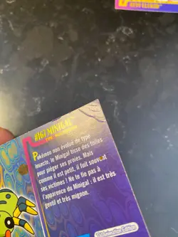 25426B - POKEMON TOPPS TV ANIMATION EDITION #167 MINIGAL FOIL HOLO - Image 3