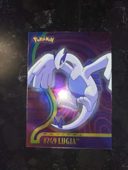 25426G - POKEMON TOPPS TV ANIMATION EDITION #249 LUGIA PSY VOL FOIL HOLO - Image 2
