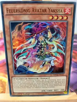 Feuerkonig Avatar Yaksha MP14-DE121 Super Rare Deutsch Ex YUGIOH - Image 1