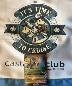 Disney Lorcana Goofy - Expert Shipwright DCL Cruise Promo 14/P3-EN-6 - Image 1