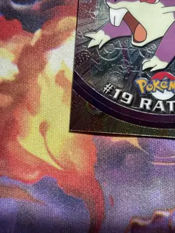 Topps Chrome 2000 Series 1 Pokemon Card Rattata #19 Holo Foil NM - Image 5