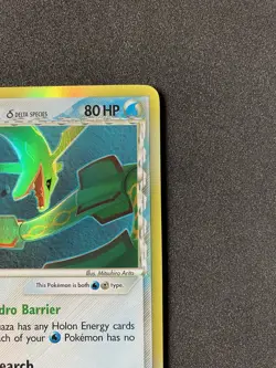 Pokemon TCG Rayquaza Delta Holo Card 16/110 Species Holo Rare EX Holon Phantoms - Image 4
