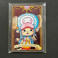 S5532 Chopper Japanese One Piece Status Acrylic Collection Card M4 - Image 1