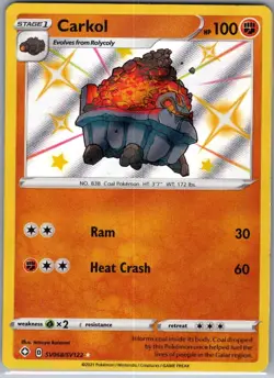 Carkol SV068/SV122 Shining Fates: Shiny Vault - Pokemon Card - NM - Image 1