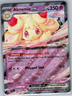Alcremie ex 075/159 SV09: Journey Together - Pokemon Card - NM - Image 1