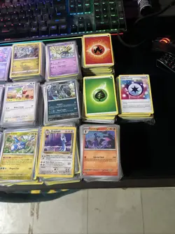 ***2200+ CARD POKEMON BULK LOT***C/UNC/Rare Energy And Trainers In Sleeves - Image 2