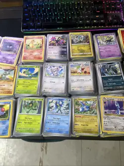 ***2200+ CARD POKEMON BULK LOT***C/UNC/Rare Energy And Trainers In Sleeves - Image 3