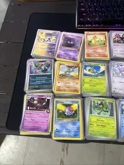 ***2200+ CARD POKEMON BULK LOT***C/UNC/Rare Energy And Trainers In Sleeves - Image 4