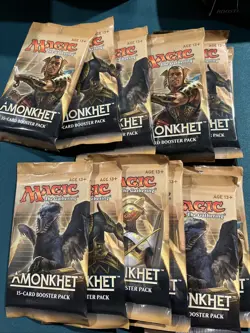 12x MTG Sealed Amonkhet Booster Pack x12 - Image 1