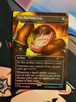MTG The Platinum Chip (Caged Sun) x1 NM *FOIL* from Secret Lair Drop Series - Image 3