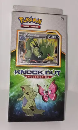 Pokemon TCG: 2017 Knock Out Collection Tyranitar new wear on box - Image 1