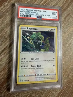 Rayquaza #SWSH029 - Pokemon Black Star Promo - PSA 9 - Image 1