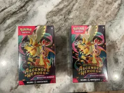 Pokemon Ascended Heroes Booster Bundle - Lot of 2 SEALED IN HAND Same Day Ship! - Image 1