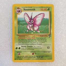 Pokemon Base Set 2 Venonat 97/130 Venomoth31/130 WotC 1999 English - Image 4