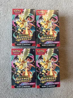 Pokemon tcg Ascended Heroes Booster Bundle X4 - Sealed Brand New ✅ - Image 1