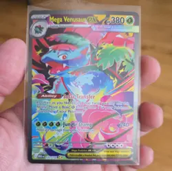 Mega Venusaur ex 177/132 Special Illustration Rare Pokemon Evolution - DAMAGED - Image 1
