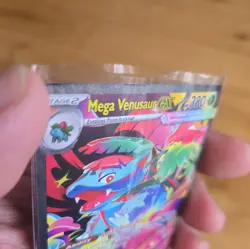 Mega Venusaur ex 177/132 Special Illustration Rare Pokemon Evolution - DAMAGED - Image 4