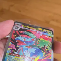 Mega Venusaur ex 177/132 Special Illustration Rare Pokemon Evolution - DAMAGED - Image 5