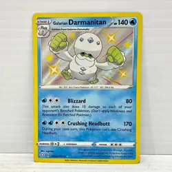 Galarian Darmanitan SV024/SV122 - Pokemon TCG Shining Fates - Shiny Holo Rare NM - Image 1