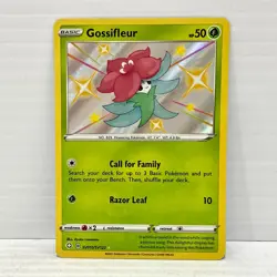 Gossifleur SV010/SV122 - Pokemon TCG Shining Fates - Holo Shiny NM - Image 1