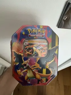 Pokemon TCG Mega Evolution - Mega Charizard Y EX Tin (x3) BRAND NEW/SEALED - Image 2