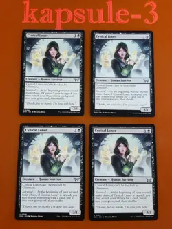 4x Cynical Loner | Duskmourn: House of Horror | MTG Magic Cards - Image 1