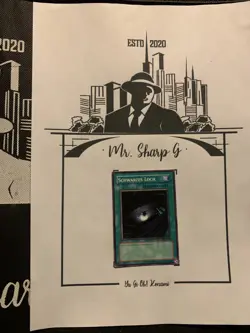 SCHWARZES LOCH - SDY-G020 DEUTSCH Yu-Gi-Oh! CARD COMMON KONAMI TCG OCG ORIGINAL - Image 1