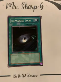SCHWARZES LOCH - SDY-G020 DEUTSCH Yu-Gi-Oh! CARD COMMON KONAMI TCG OCG ORIGINAL - Image 3
