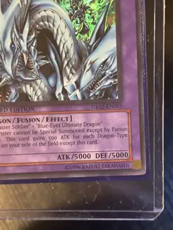 Yugioh TCG Dragon Master Knight Ultra Rare EN001 - Image 4