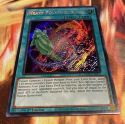 Yu-Gi-Oh! TCG Heavy Polymerization RA05-EN071 Secret Rare Rarity Collection 5 NM - Image 2