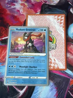 Radiant Greninja 046/189 2023 World Championships Astral Radiance Pokemon Card - Image 1