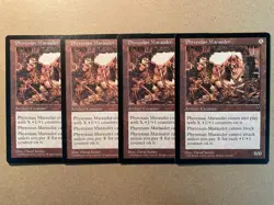 MTG 4x Phyrexian Marauder Visions Legacy Magic the Gathering Card x4 NM - Image 1