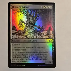 Wizards of the Coast Magic: The Gathering Reaping Willow ECL-0240 Creature Holo - Image 1