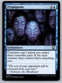 Propaganda 191 Uncommon Commander: Modern Horizons 3 Magic: The Gathering NM - Image 1