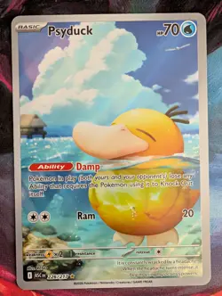 Pokemon TCG Ascended Heroes Psyduck illustration Rare 226/217 NM Pack Fresh - Image 1
