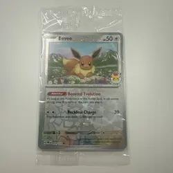 Eevee 074/131 Pokemon Day Stamped Sealed Promo - Image 1