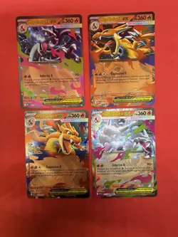 Pokemon TCG Mega Charizard Bundle 022/013/029/030 - Image 2