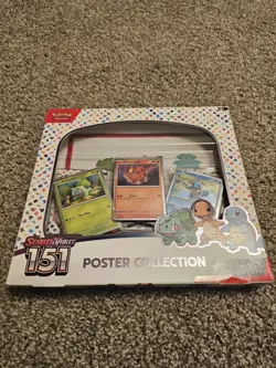 Scarlet & Violet 151 Poster Collection Factory Sealed Box Pokemon TCG - Image 1